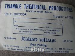 Vintage Original BEATLES Concert Ticket Stub Chicago August 12 1966