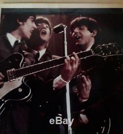 Vintage Rare 1964 Beatles Photo & 1966 Concert Ticket Stub DC Stadium Very Nice