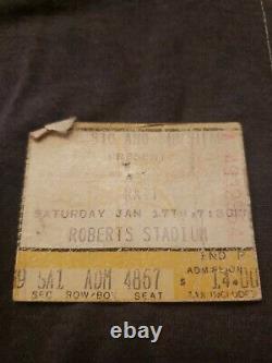 Vintage Ratt Dancing Undercover Concert Tour TShirt Large & Ticket Stub 1/17/87
