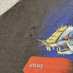 Vintage Ratt T-shirt and Concert Ticket Stub 1984 Ratt N Roll Tour Stitch Large