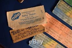 Vintage Rock Concert Ticket Stub Lot Rolling Stones, Gateful Dead, Deep Purple