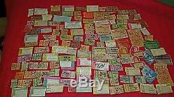 Vintage Rock concert ticket stubs rock and roll