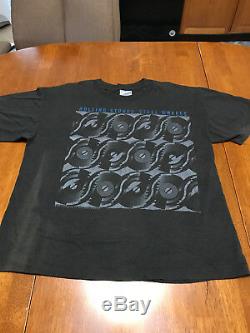 Vintage Rolling Stones 1989 Steel Wheel Tour Concert T-Shirts, with ticket stubs