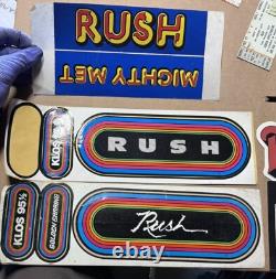 Vintage Ruch Concert Ticket Stub & Sticket Lot 1986 1990 1994 2010 Avalon