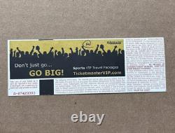 Vintage Ruch Concert Ticket Stub & Sticket Lot 1986 1990 1994 2010 Avalon