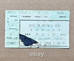 Vintage Ruch Concert Ticket Stub & Sticket Lot 1986 1990 1994 2010 Avalon