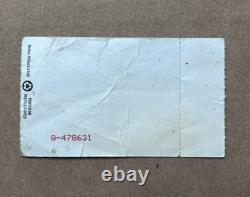 Vintage Ruch Concert Ticket Stub & Sticket Lot 1986 1990 1994 2010 Avalon