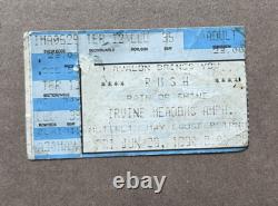 Vintage Ruch Concert Ticket Stub & Sticket Lot 1986 1990 1994 2010 Avalon