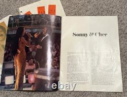 Vintage Sonny & Cher Concert Program & 3 Ticket Stubs 1972, San Antonio