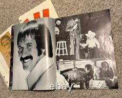 Vintage Sonny & Cher Concert Program & 3 Ticket Stubs 1972, San Antonio