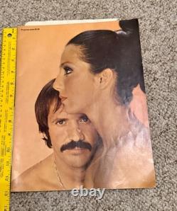 Vintage Sonny & Cher Concert Program & 3 Ticket Stubs 1972, San Antonio