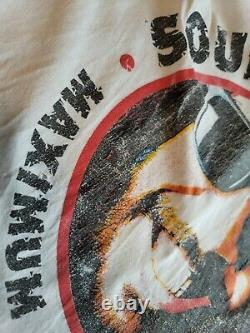 Vintage Soundgarden Tour Concert Shirt (1990) withticket stub & autographs