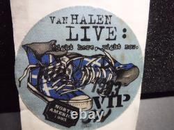 Vintage VAN HALEN 1993 Concert Ticket with Pass PACIFIC AMP Right Here RightNOW