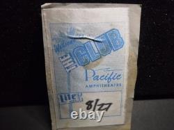 Vintage VAN HALEN 1993 Concert Ticket with Pass PACIFIC AMP Right Here RightNOW