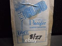 Vintage VAN HALEN 1993 Concert Ticket with Pass PACIFIC AMP Right Here RightNOW