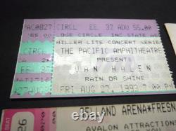 Vintage VAN HALEN 1993 Concert Ticket with Pass PACIFIC AMP Right Here RightNOW
