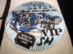Vintage VAN HALEN 1993 Concert Ticket with Pass PACIFIC AMP Right Here RightNOW