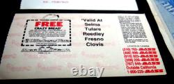 Vintage VAN HALEN 1993 Concert Ticket with Pass PACIFIC AMP Right Here RightNOW