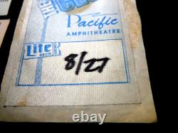 Vintage VAN HALEN 1993 Concert Ticket with Pass PACIFIC AMP Right Here RightNOW
