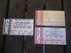 Vtg 1992, 1997 Megadeth Concert Ticket Stub Lot, 3 Tickets, Cow Palace