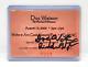 Vtg 2005 Doc Watson / Richard Watson Dual Auto Concert Ticket #0228 Bluegrass