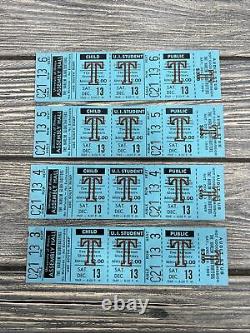 Vtg Concert Ticket Stub The Harlem Globetrotters December 13 1969 Lot Of 4