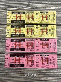 Vtg Fred Waring And The Pennsylvanians Oct 1965 Concert Ticket Stub Unused Lot