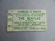 Vtg September 17, 1964 The Beatles Concert Ticket Stub Kansas City, Mo