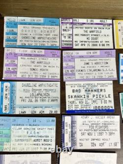 Vtg concert tickets stubs/ passes grateful Dead, 90s grunge, 80s rock&more! 29
