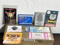 Vtg concert tickets stubs/ passes grateful Dead, 90s grunge, 80s rock&more! 29