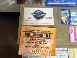 Vtg concert tickets stubs/ passes grateful Dead, 90s grunge, 80s rock&more! 29