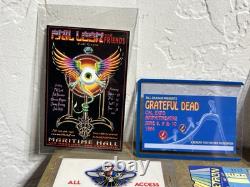 Vtg concert tickets stubs/ passes grateful Dead, 90s grunge, 80s rock&more! 29