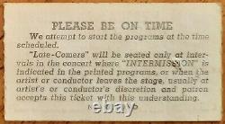 WEATHER REPORT (Band)-Jaco Pastorius-1977 Concert Ticket Stub (Columbus-Mershon)