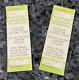 Willie Nelson Dr. Don Whaley Lewis Cauble Denton 1976 Concert Tickets Unused 2