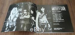 With TICKET STUB! Motley Crue JAPAN tour book 1985 CONCERT PROGRAM more listed
