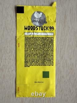 Woodstock 99 30th Anniversary Concert Ticket Stub Program Rome NY July23-25 1999