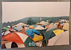 Woodstock Ticket Stub & 5 Concert Snapshots Real Pictures Original