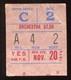 Yes 11-20-1974 Concert Ticket Stub Madison Square Garden New York Relayer Tour