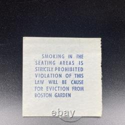 Zz Top, Lynyrd Skynyrd Concert Ticket Stub Oct 3, 1975 Boston Garden, Mass